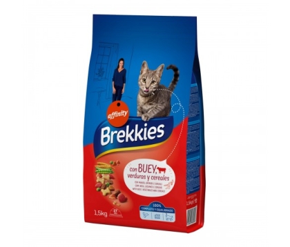 Brekkies Cat Mix Beef 15кг
