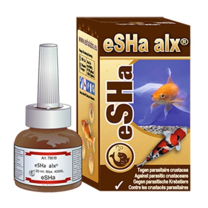 eSHa ALX 20ml-препарат против ракообразни паразити по декоративни рибки