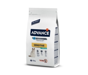 Advance Cat Adult Sterilized Sensitive 1.5кг - сьомга и ечемик